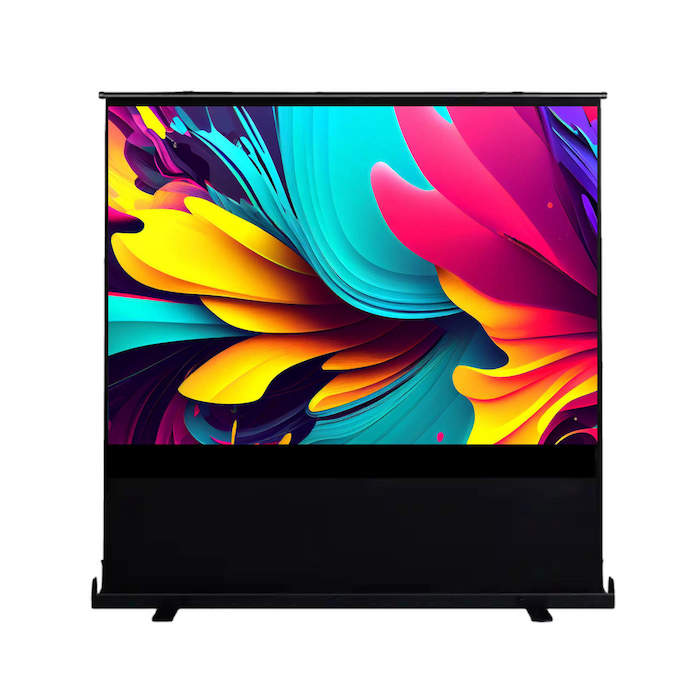 80 inch pull up Gold Coast screen hire